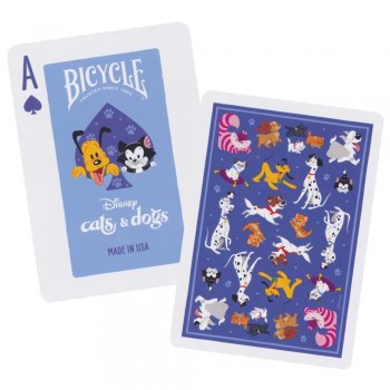 Disney Cats and Dogs žaidimo kortos Bicycle